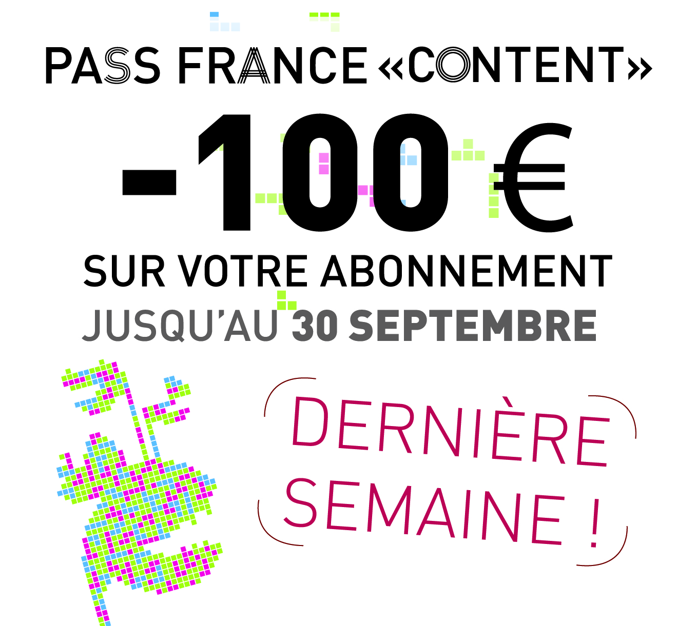 PLUS QU'UNE SEMAINE !!!